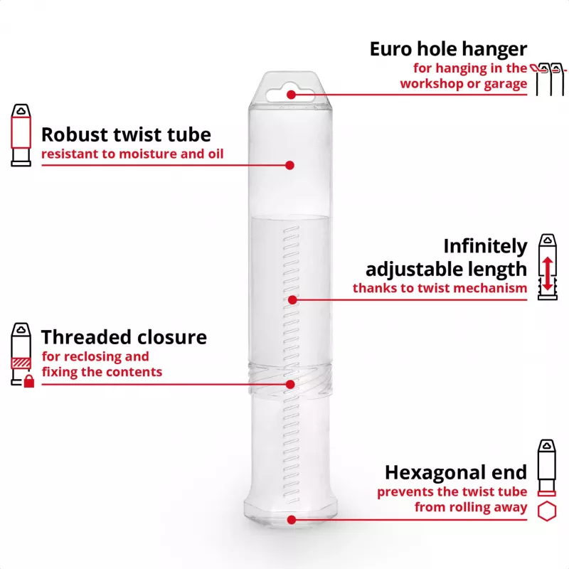 Zestaw przecinaków SDS-plus EINHELL-KWB 250mm, 4-częściowy