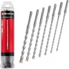Zestaw wierteł udarowych SDS-plus EINHELL-KWB, Ø 6-14 mm (7-częściowy, 210 mm)