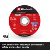 EINHELL-KWB Cienka tarcza tnąca, Ø 115 x 1,0 mm, 5 sztuk (do szlifierki kątowej)