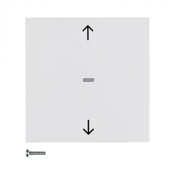 Berker 85241189 Przełącznik żaluzjowy S.1/B.3/B.7 Polarna biel błyszcząca