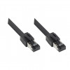 GoodConnections RNS® Cat.8.1 S/FTP Patch Cable, 0.5m, Czarny, LSZH, 40 Gbit/s, 2000 MHz