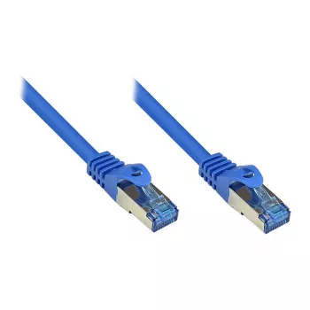 GoodConnections RNS® Kabel krosowy z osłoną zaczepu, Cat.6A, S/FTP, PiMF, bezhalogenowy, 500MHz, niebieski, 2m
