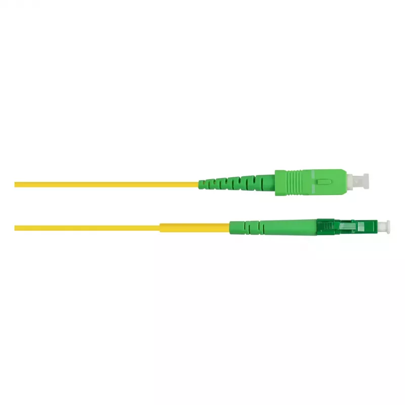 Good Connections OS2 Simplex Fiber Optic Patch Cable LC/SC SM 9/125µm 2m Yellow