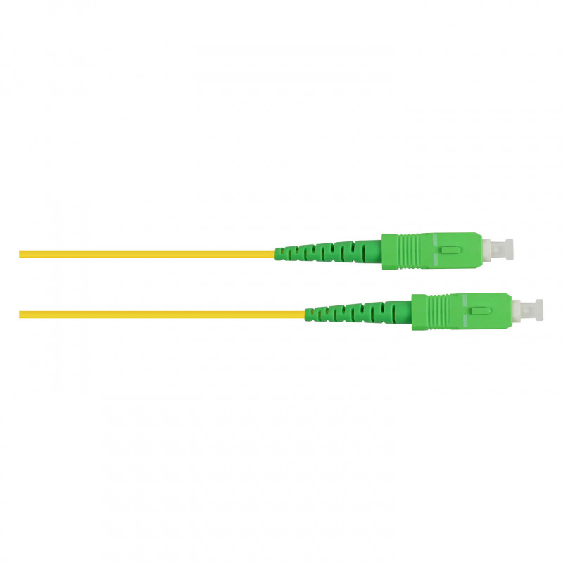 Good Connections OS2 Simplex Fiber Optic Patch Cable LC/SC SM 9/125 µm 5m Yellow