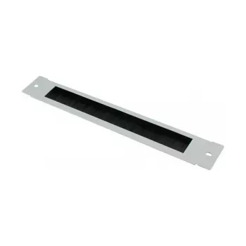 GoodConnections Listwa szczotkowa 380 mm x 57 mm do obudowy ściennej Good Connections® 19 inch FLAT-Pack (GC-RFxxxG), jasnoszary (RAL7035)