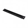 GoodConnections Brush Strip 380 mm x 57 mm do Good Connections 19 inch Szafy Ściennej FLAT-Pack (GC-RFxxxS), Głęboka Czerń (RAL 9005)