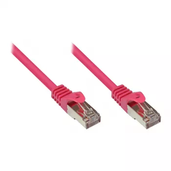 GoodConnections Alcasa Cat.5e SF/UTP RJ-45 Patch Cable 0,15 m Gold