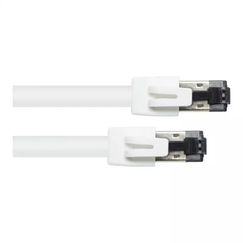 GoodConnections RNS® Cat.8.1 S/FTP Patch Cable, PiMF, LSZH, 2000MHz, 40Gbit/s, Biały, 0,5m