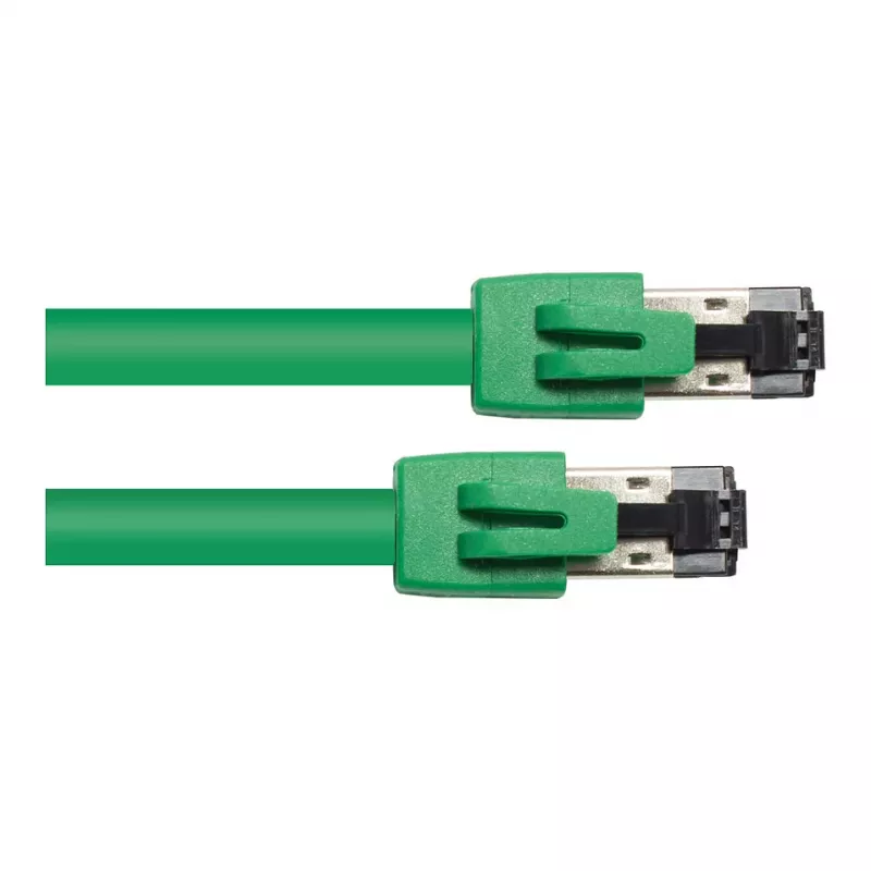 GoodConnections RNS® Patch Cable Cat. 8.1, S/FTP, PiMF, LSZH, 2000MHz, 40Gbit/s, Green, 1.5m