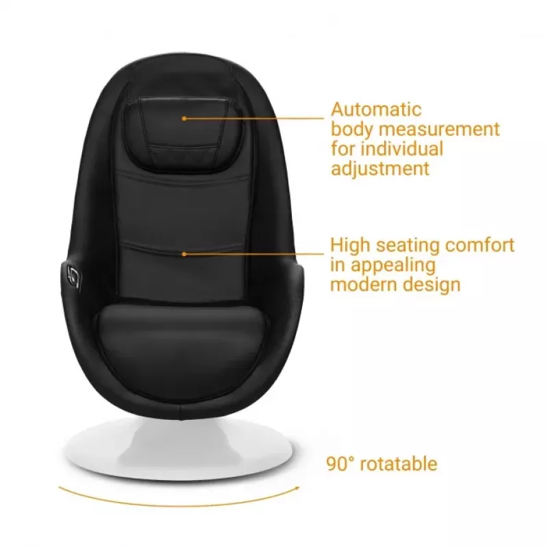 Fotel masujący Shiatsu Medisana RS 660 z funkcją ogrzewania, czarny
