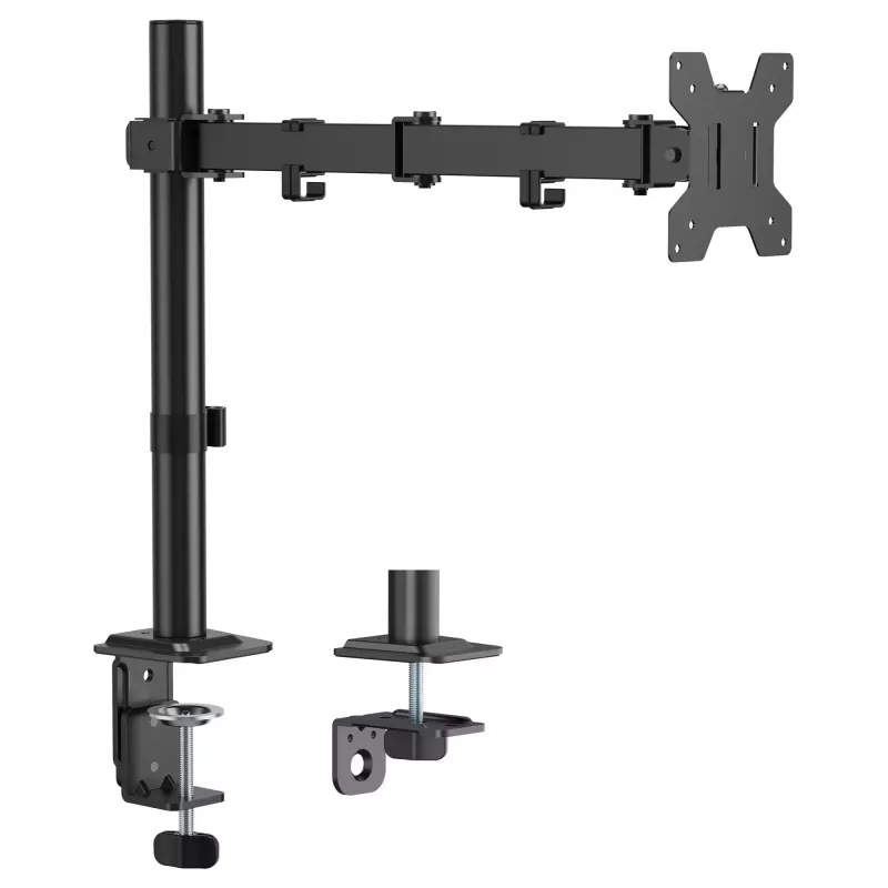 Uchwyt biurkowy Equip do monitorów 17-32 inch, 360° przegubowy, 10 kg, czarny