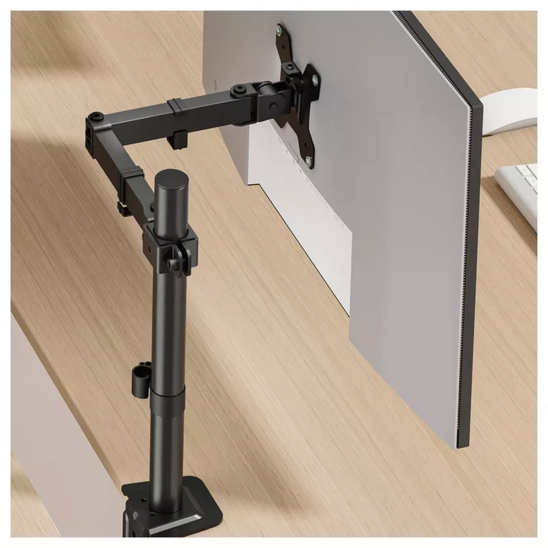 Uchwyt biurkowy Equip do monitorów 17-32 inch, 360° przegubowy, 10 kg, czarny