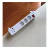 Equip Power Strip CEE 7/7 90° do 3x Schuko / 2x USB-C + USB-A, Biały, 1.5m