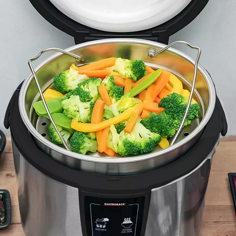 Gastroback 42507_S Design Rice Cooker 1.5L 500W Stal nierdzewna