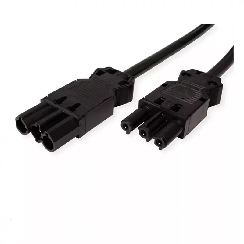 BACHMANN GST18i3 Przedłużacz zasilający 4m Czarny