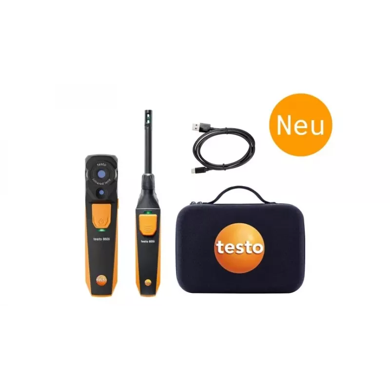 Testo 860i Mold Set Termowizja Higrometr Bluetooth 256x192 pikseli