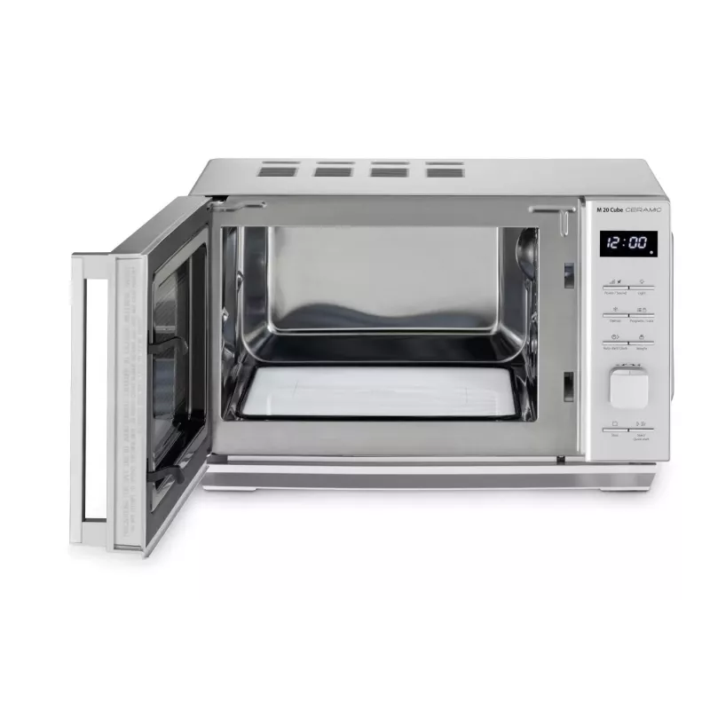 Kuchenka mikrofalowa CASO M 20 Cube 800 W Srebrna Wolnostojąca