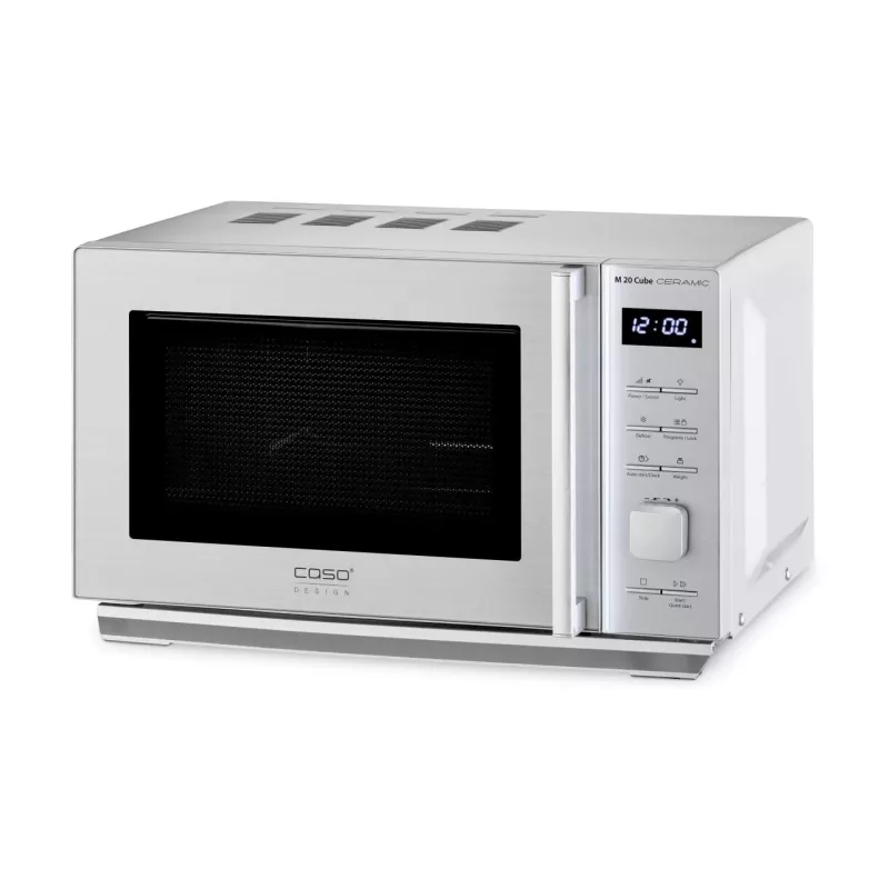 Kuchenka mikrofalowa CASO M 20 Cube 800 W Srebrna Wolnostojąca