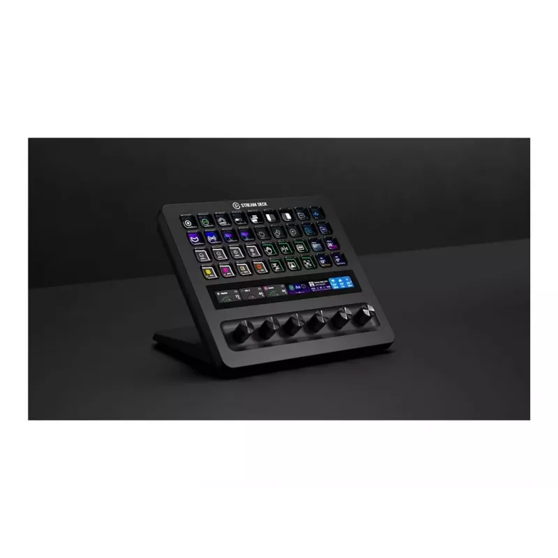 CORSAIR ELGATO Stream Deck+XL - 32 Programowalne Przyciski LCD, USB-C, Czarny