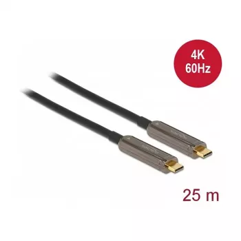 Delock Active Optical USB-C Video Cable 4K 60 Hz 25 m
