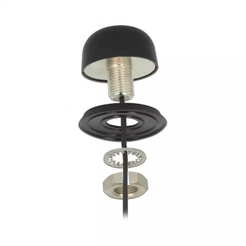 Antena wielopasmowa NAVILOCK GPS GSM UMTS LTE SMA 2-5 dBi 2x2m RG-174 dookólna do montażu na dachu, zewnętrzna