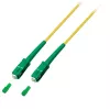 EFB Elektronik Kabel sieciowy SC/APC Single Mode (M) 2m Duplex OS2 LSZH Żółty