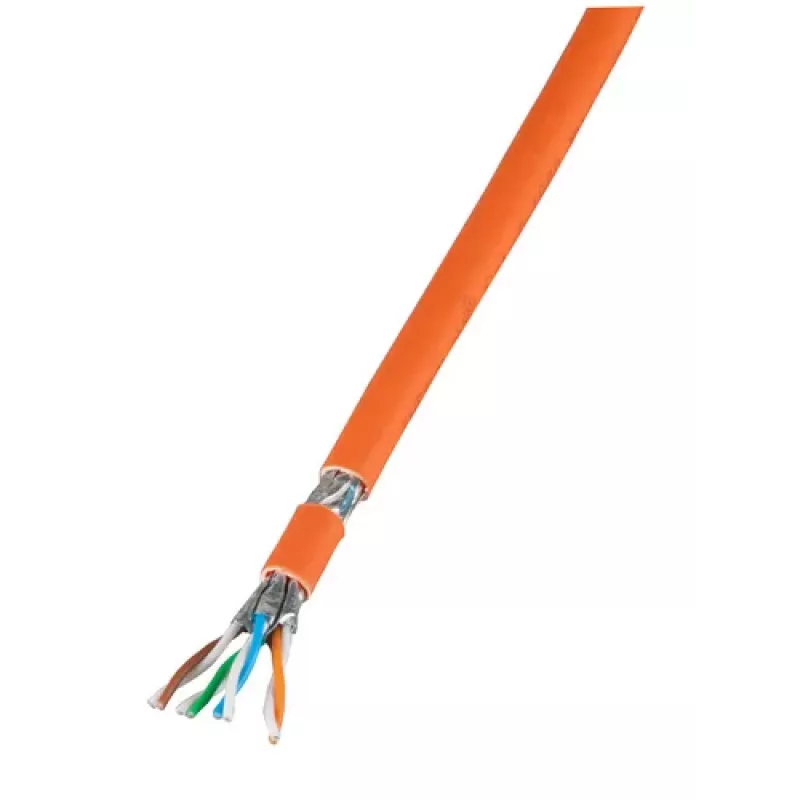 EFB Elektronik INFRALAN Kabel na szpuli Cat6a S/FTP LSZH Fioletowy 100 m