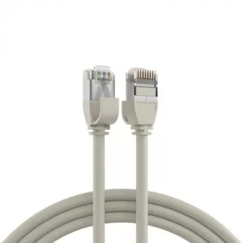 EFB Elektronik RJ45 Patch Cable Cat.6A U/FTP TPE 4mm Ultraflex Grey 5m