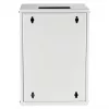 EFB 10-Inch Wall Mount Cabinet 9U 300mm Depth Light Grey (RAL 7035) with Safety Glass Door
