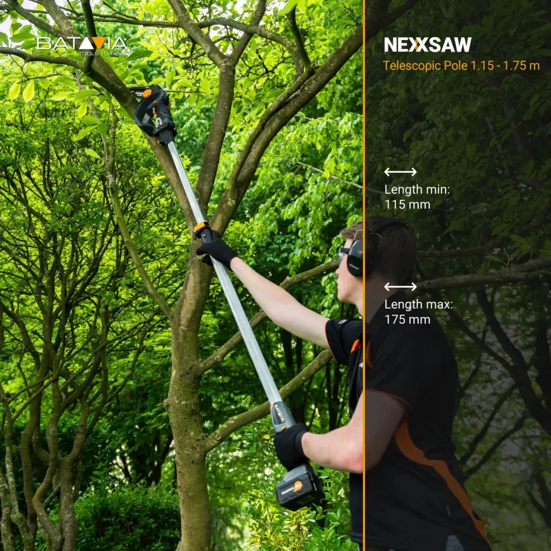 Batavia Teleskopowy Drążek 1.15 - 1.75 m Do Nexxsaw i Nexxcut