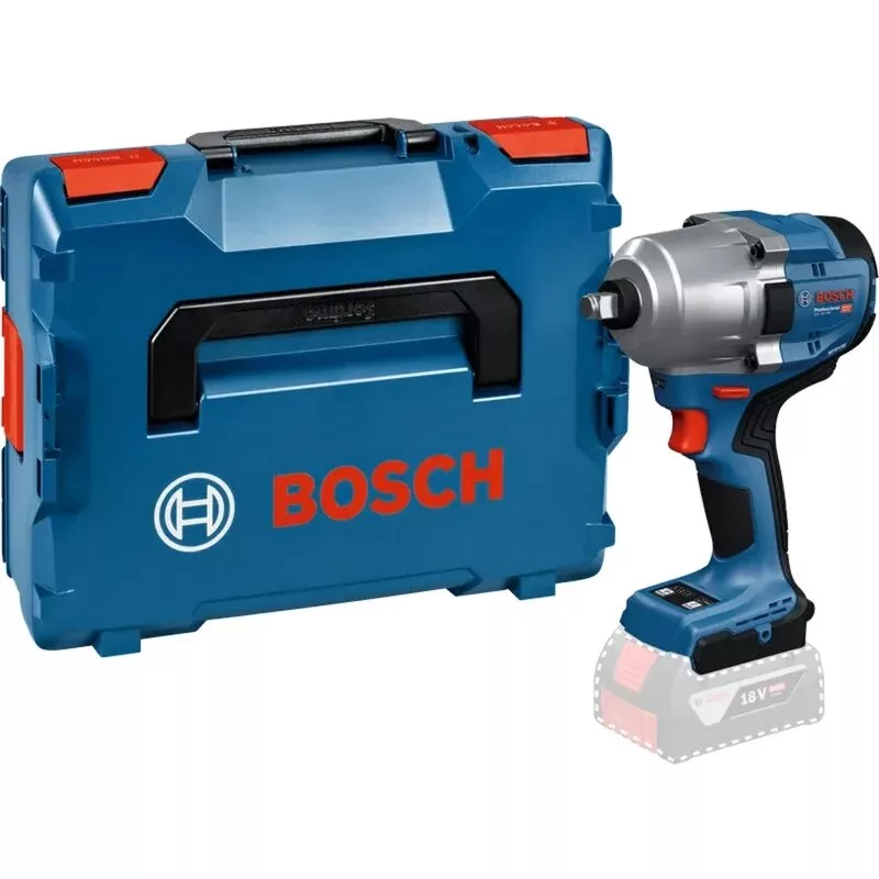 Bosch GDS 18V-780 Professional Akumulatorowy Wkrętak Udarowy, Niebieski, Samo Narzędzie (06019P4003)