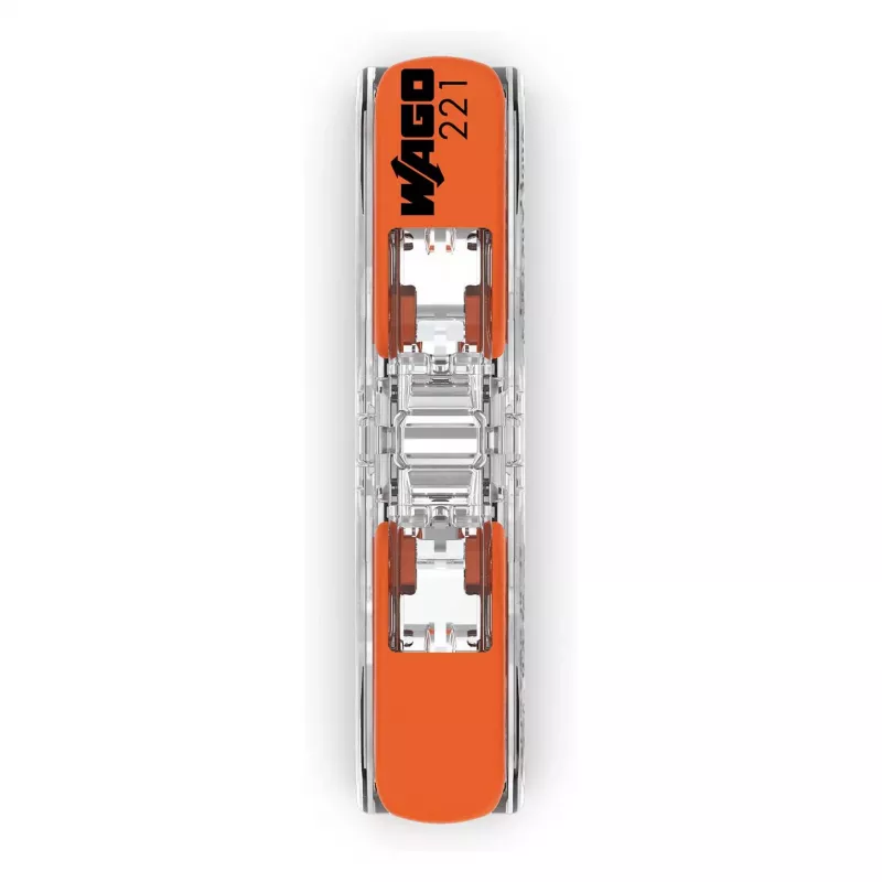 WAGO 221-2411 Złączka wtykowa 2-przewodowa 4 mm² 60 szt.