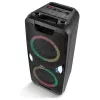 MEDION PE-1 Pure Party Speaker Czarny - Bluetooth 5.0, 40W RMS, 2x 6,5 inch głośniki, karaoke, TWS, oświetlenie LED, power bank
