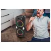 MEDION PE-1 Pure Party Speaker Czarny - Bluetooth 5.0, 40W RMS, 2x 6,5 inch głośniki, karaoke, TWS, oświetlenie LED, power bank
