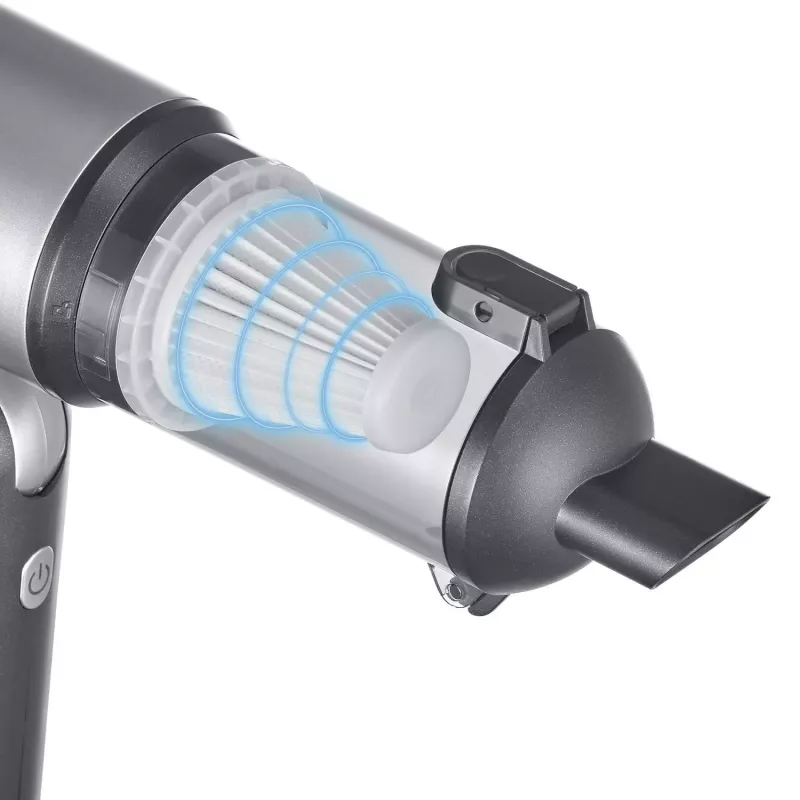 Severin HV 7135 Bezprzewodowy odkurzacz ręczny 18.5V Li-Ion 0.2L Czarny/Czerwony