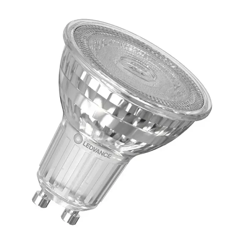 OSRAM PAR16 50 4.5W 827 GU10 LED Reflector Lamp, 350 lm, 1800-2700 K, Dim-to-Warm, Dimmable
