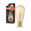 OSRAM LED Lamp 6.5W 725lm 2400K E27 Dimmable Filament Gold