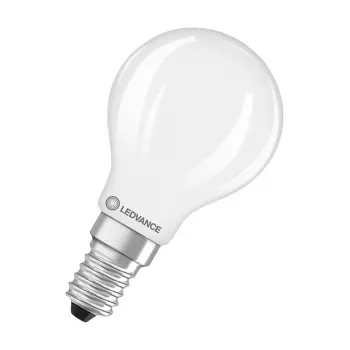 OSRAM LED Classic P 40 Filament 3,4W 827 Frosted E14 LED Lamp, Mini Globe