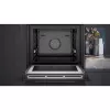 SIEMENS HM736GAB1 iQ700 Piekarnik do zabudowy z mikrofalą, Czarny, 60 cm, Home Connect