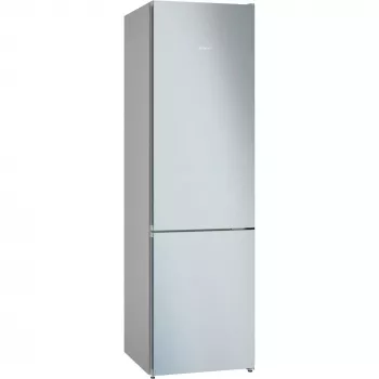 SIEMENS KG39N2LCF iQ300 Lodówko-zamrażarka, stal nierdzewna, 363 L pojemność netto, NoFrost, VitaFresh, oświetlenie LED, klasa energetyczna C