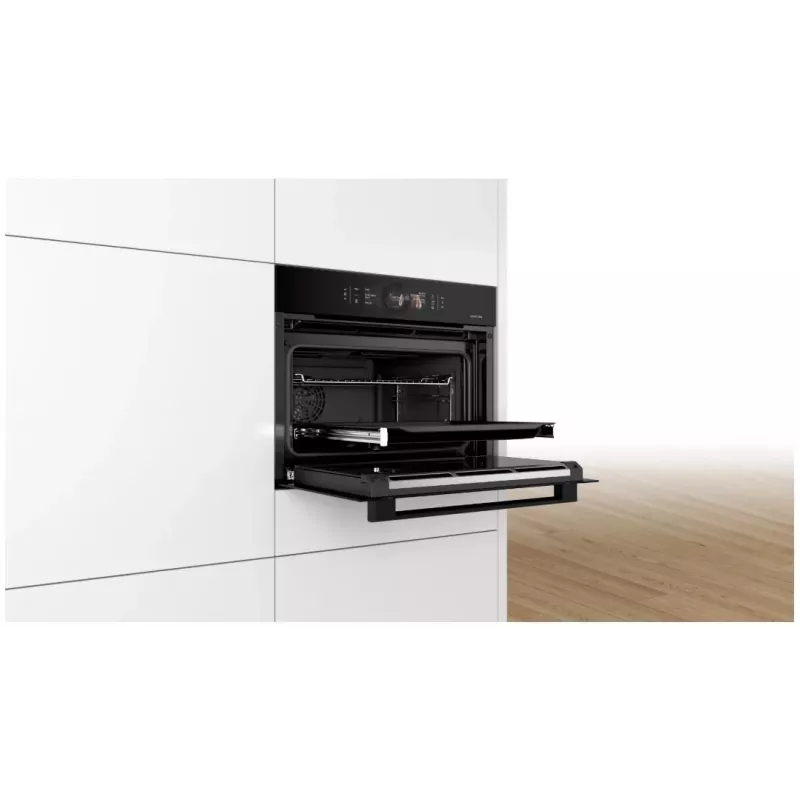 Bosch CSG856RC7 Wbudowany piekarnik kompaktowy z funkcją pary, 47L, sterowanie dotykowe, Home Connect