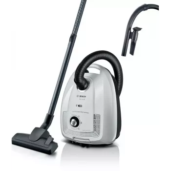 Bosch BGL38WH2 Odkurzacz workowy cylindryczny, 600W, Biały/Antracyt