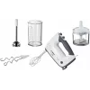 Bosch MFQ37480 ErgoMixx Mikser ręczny, 750 W, Biały/Szary
