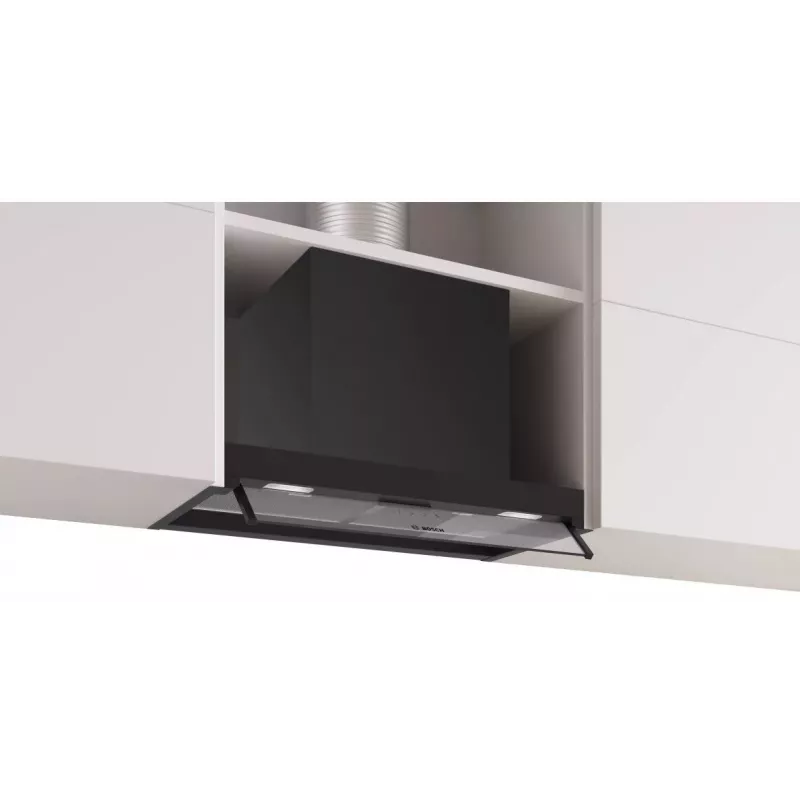 Okap kominowy ścienny Bosch DBB65CC60, 60 cm, stal nierdzewna, TouchControl, LED, 700 m³/h intensywny, EcoSilence Drive