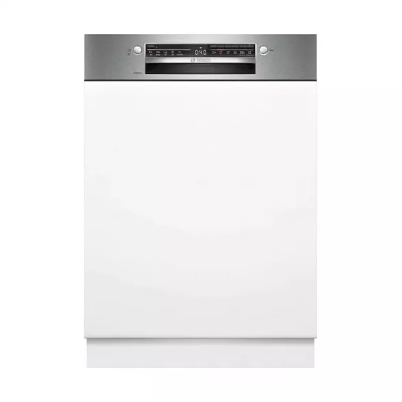 BOSCH SMI2HTS06E Zmywarka do zabudowy częściowej, Klasa energetyczna C, 60 cm, 46 dB, 9,5 L, 5 programów, Vario Baskets, Stal nierdzewna