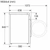 Bosch WGG256FLSN Wolnostojąca Pralka Ładowana od Przodu, 10 kg, 1600 obr/min, Klasa Energetyczna A, Biała