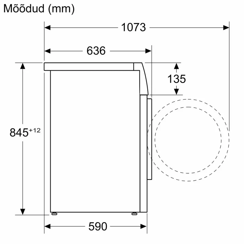 Bosch WGG256FLSN Wolnostojąca Pralka Ładowana od Przodu, 10 kg, 1600 obr/min, Klasa Energetyczna A, Biała