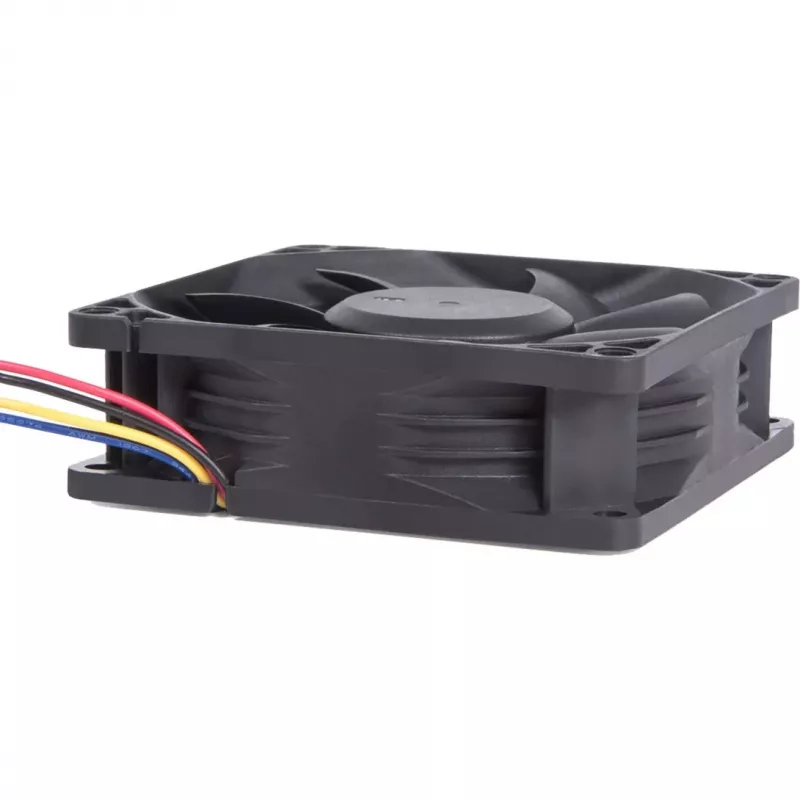Alphacool ES 80mm 800-6000 RPM Wentylator 80x80x25mm (Czarny, Łożysko kulkowe, PWM, 80 mm)