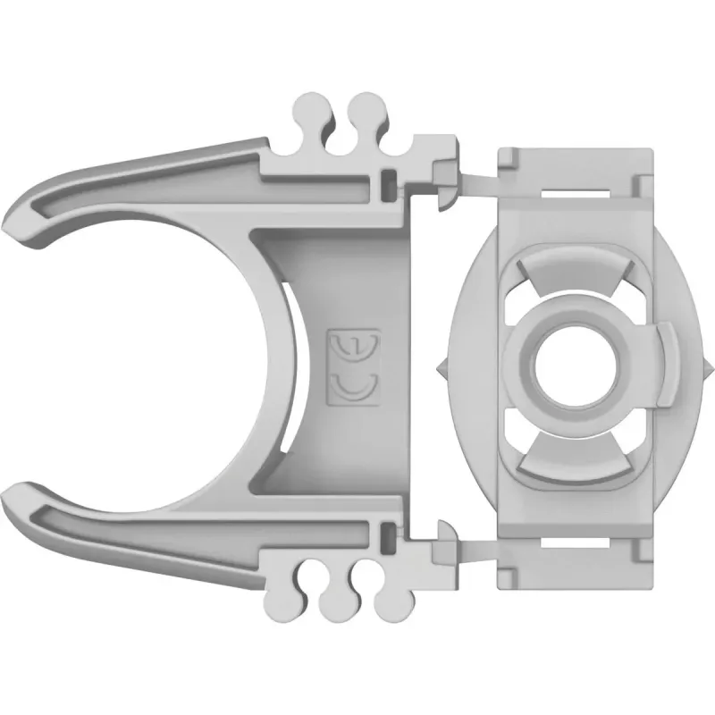 BOSCH PRO EPC-20 Pipe Clip, 100 sztuk (jasnoszary, do rur Ø20mm)