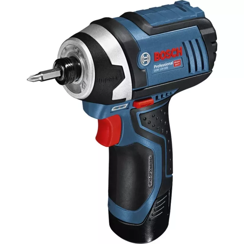 Zestaw 5 narzędzi Bosch Power Tools 12V GOP + GSR + GDR + GSA + GLI (Niebieski, 3x akumulator Li-Ion 2.0 Ah)